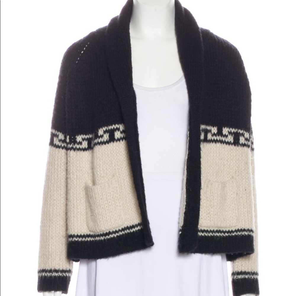 This is the Great color block cardigan sweater